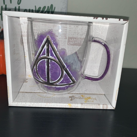 Harry Potter Glass Glitter Mug - Picture 11 of 13